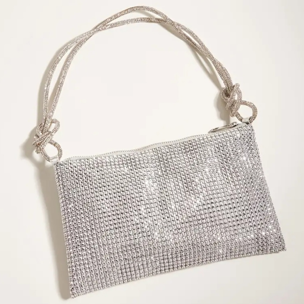 Glitter shoulder Bag. Dimensions inside. Never opened Brand New 💎